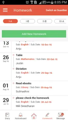 Excel Public School android App screenshot 2